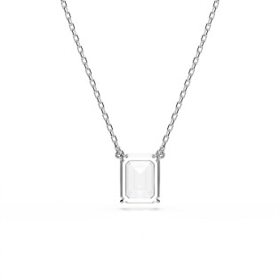 Wisiorek Swarovski Stilla Biały, Szlif Ośmiokątny - JubilerSezam.pl