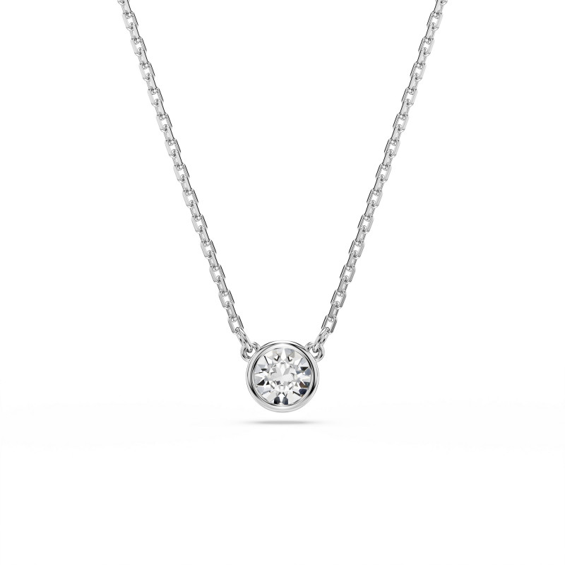 Wisiorek Swarovski Imber Biały z Powłoką z Rodu - JubilerSezam.pl