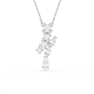 Wisiorek Swarovski Matrix Biały z Kryształami - JubilerSezam.pl