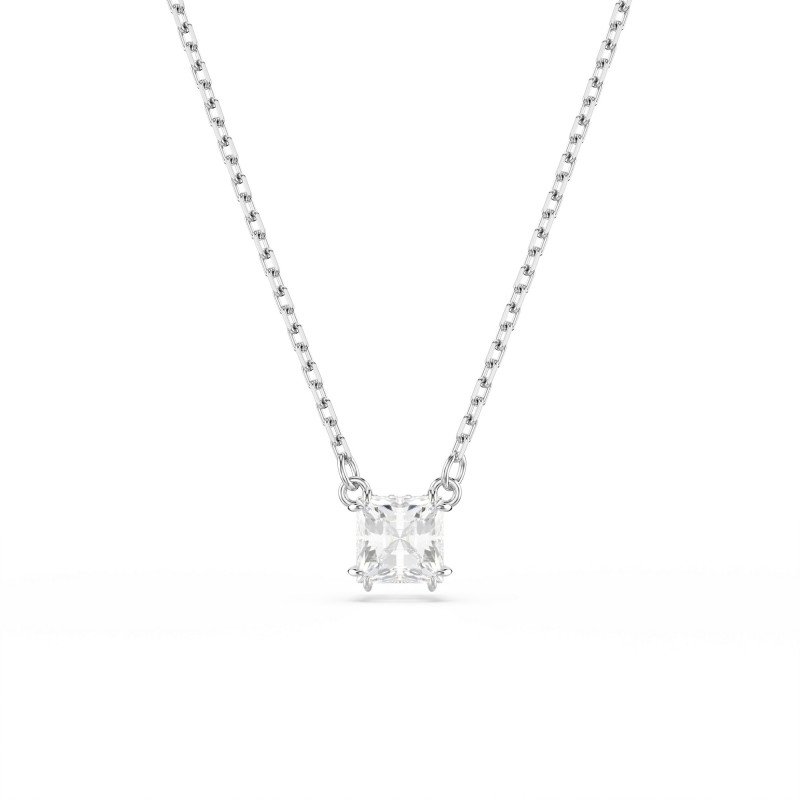 Wisiorek Swarovski Stilla Biały z Kryształem - JubilerSezam.pl