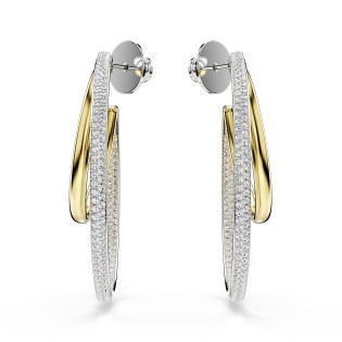 Kolczyki Swarovski Hyperbola Kreole - JubilerSezam.pl