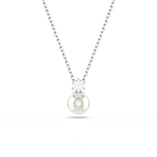 Wisiorek Swarovski Matrix z Kryształową Perłą - JubilerSezam.pl