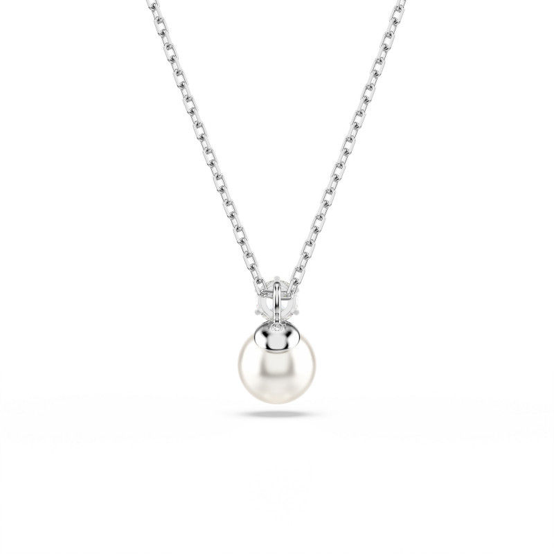 Wisiorek Swarovski Matrix z Kryształową Perłą - JubilerSezam.pl
