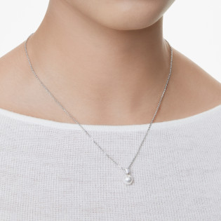 Wisiorek Swarovski Matrix z Kryształową Perłą - JubilerSezam.pl