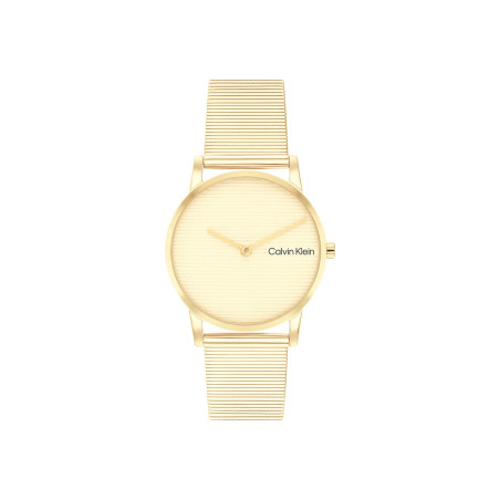 Zegarek damski Calvin Klein złoty Feel