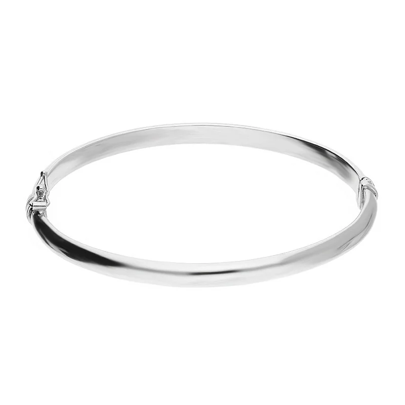 Bransoleta srebrna bangle gładka/szufladka NI BRN25852 ROD próba 925