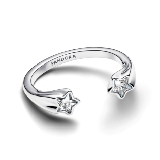 Otwarty pierścionek Pandora Spadające gwiazdy 193582C01