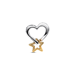 Charms Szczęśliwa gwiazda i serce Pandora 763513C00