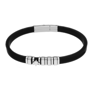 Bransoleta męska z różą wiatrów