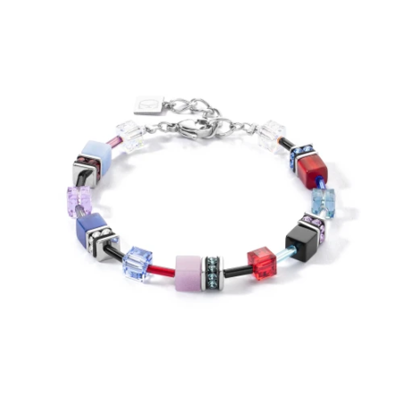 Bransoleta Coeur de Lion 0330 Red-Blue-Lila