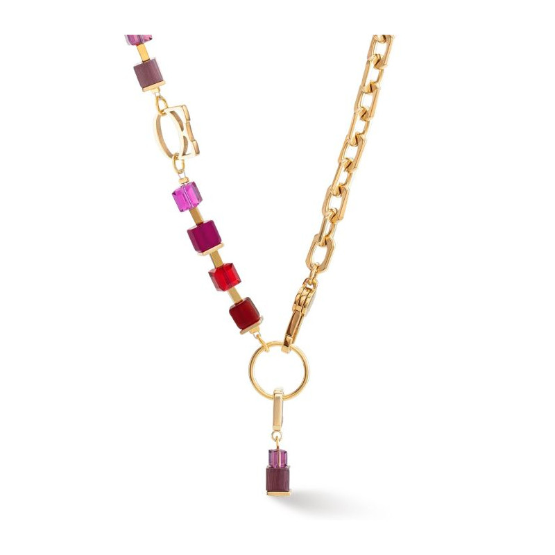 Naszyjnik Coeur de Lion Purple-Red - JubilerSezam.pl