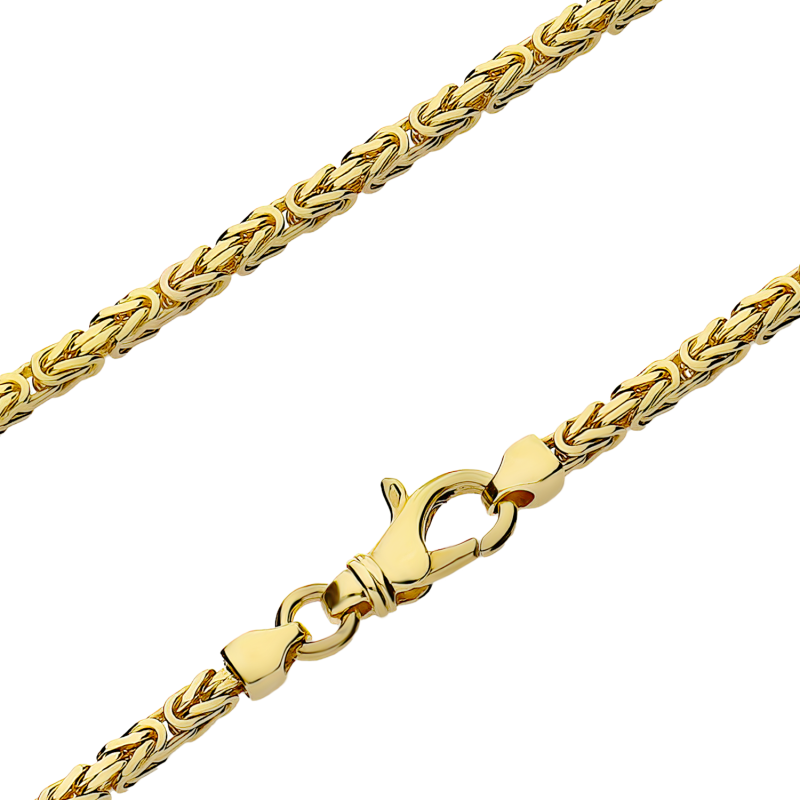 Bransoleta złota splot królewski BC 1380-070 próba 585