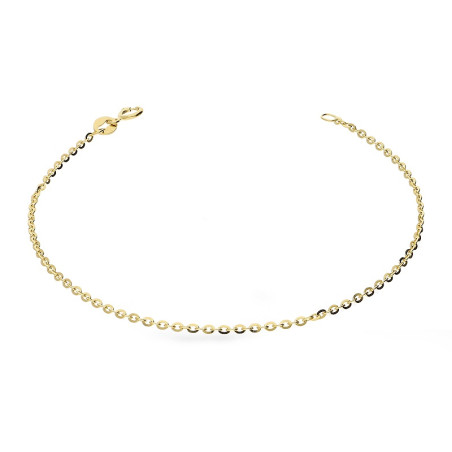 Bransoleta złota damska o splocie rolo