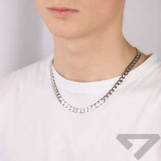 Łańcuszek męski srebrny pancer