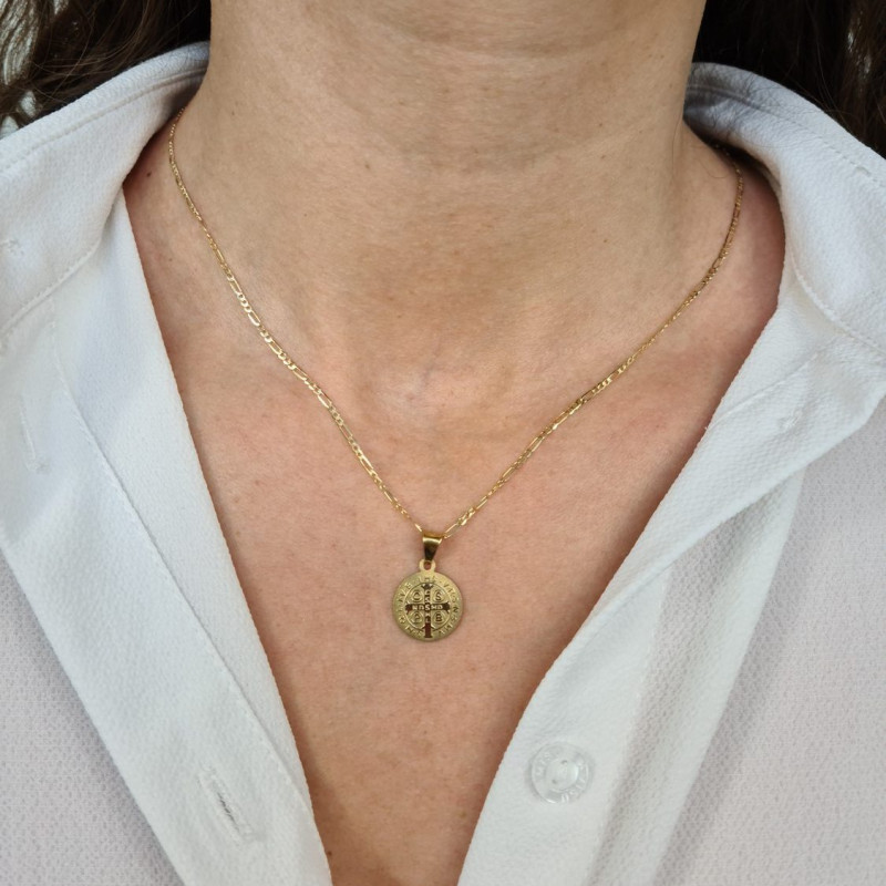 Łańcuszek złoty figaro próba 585