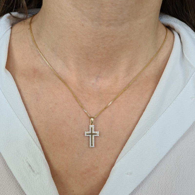 Łańcuszek złoty lisi ogon próba 585