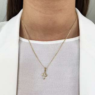 Łańcuszek złoty splot typu gucci 1,5 mm próba 585