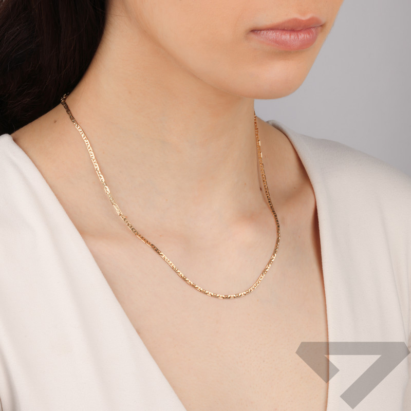 Łańcuszek złoty splot marina próba 375