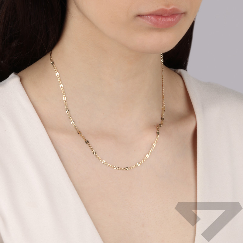 Łańcuszek złoty figaro próba 585