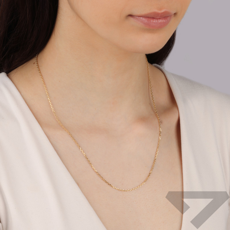 Łańcuszek złoty anker próba 585