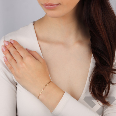 Bransoleta złota marina próba 585