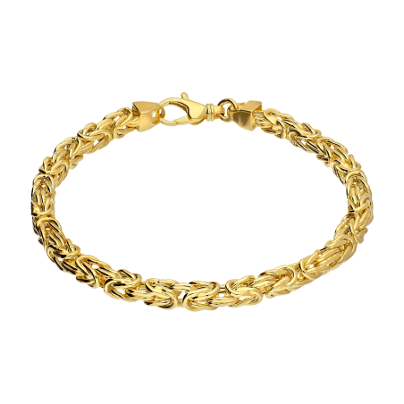 Bransoleta złota królewska próba 585