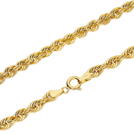 Łańcuszek złoty korda próba 585