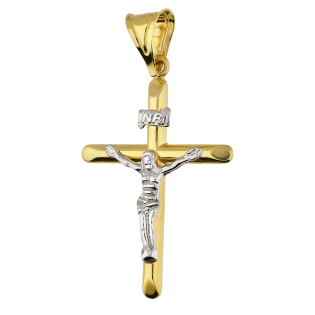 Medalik złoty z wizerunkiem Pana Jezusa próba 585