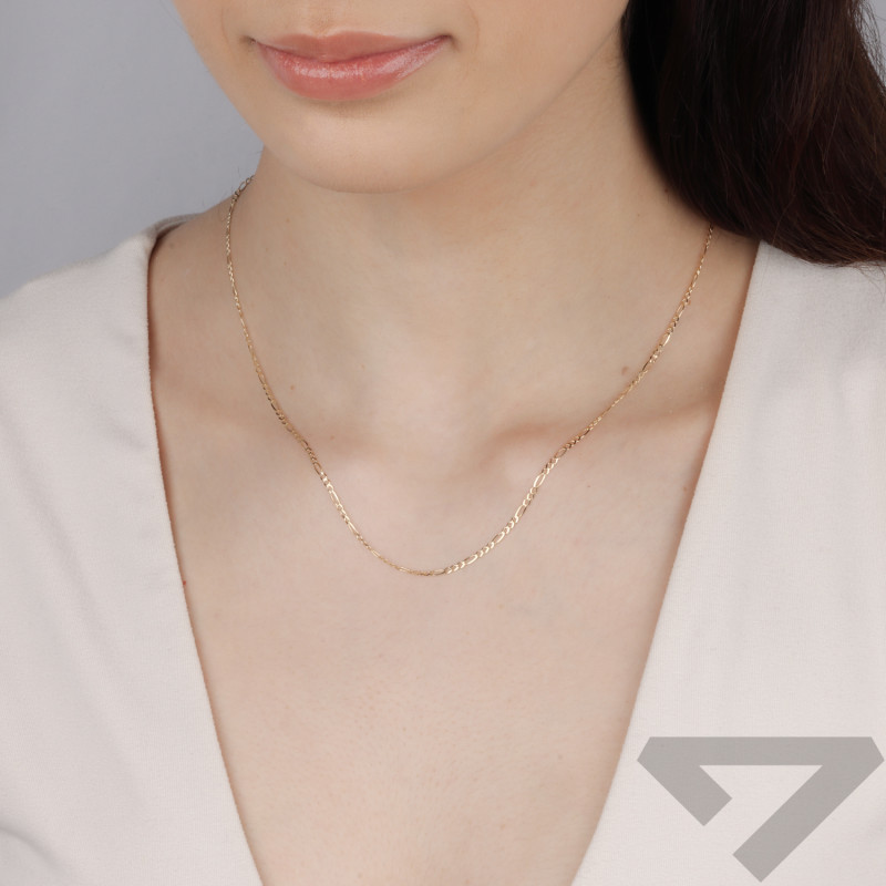 Łańcuszek złoty figaro próba 585