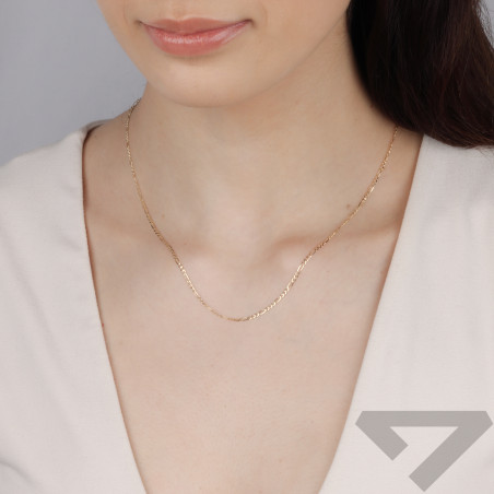 Łańcuszek złoty figaro próba 585