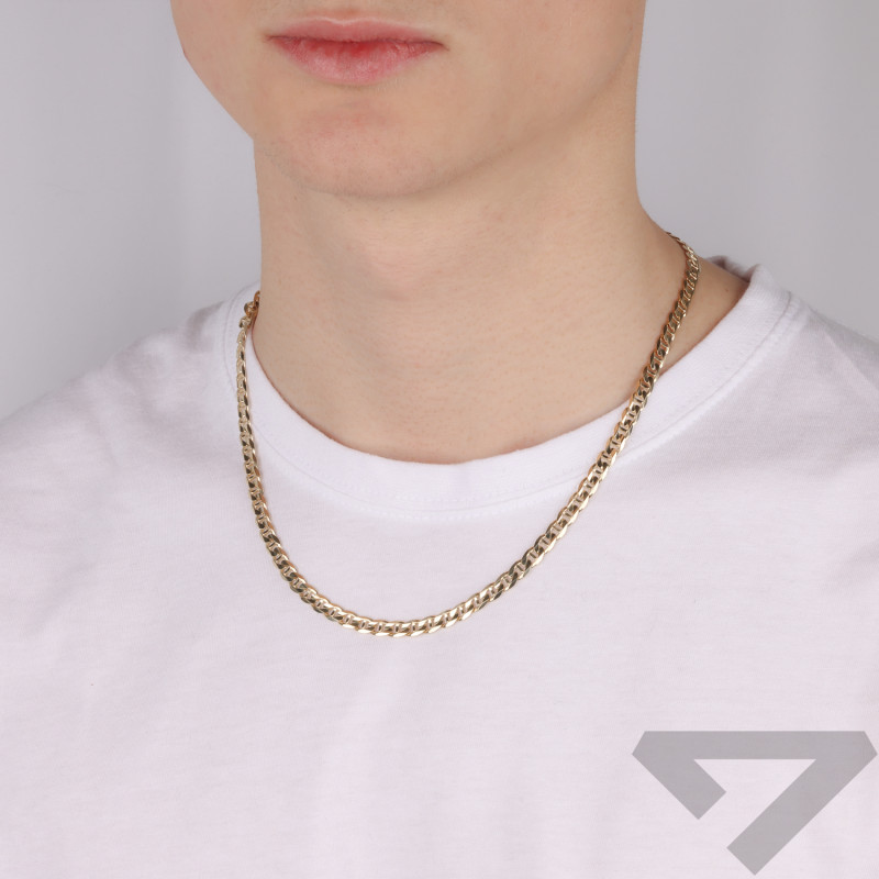 Łańcuszek złoty splot typu gucci