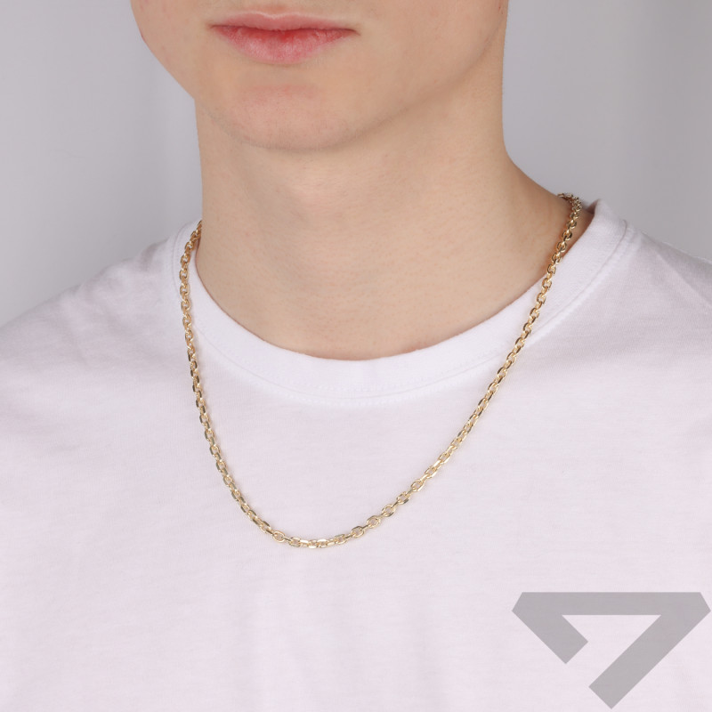 Łańcuszek złoty anker próba 585