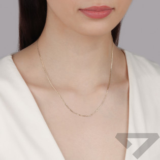 Łańcuszek złoty pancer próba 585