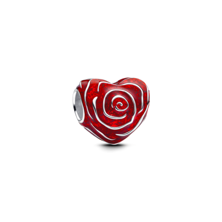 Charms Pandora Różane serce