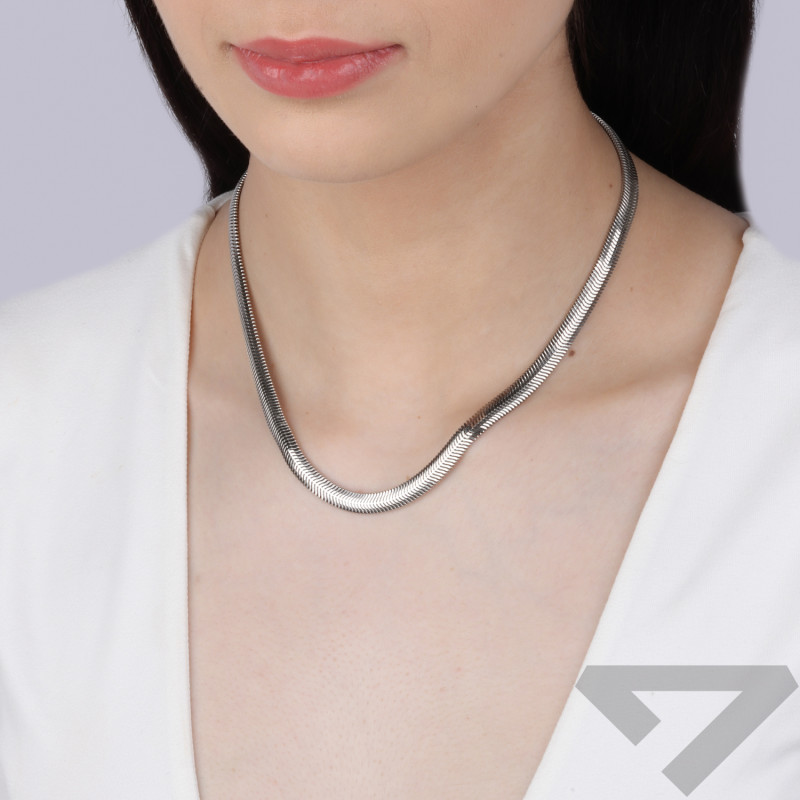 Łańcuszek srebrny snake