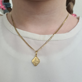 Medalik złoty Szkaplerz w rombie próba 585