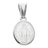 Medalik srebrny Niepokalana w owalu