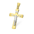 Krzyżyk złoty z wizerunkiem Pana Jezusa próba 585