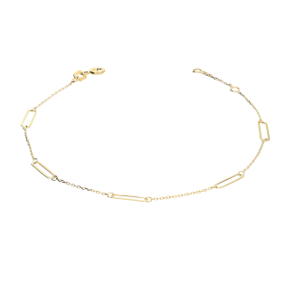 Bransoleta złota splot charming i anker MZ T23-B-LB-628 próba 375