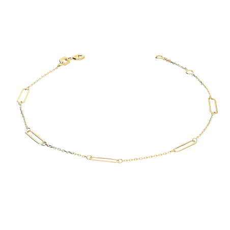 Bransoleta złota splot charming i anker MZ T23-B-LB-628 próba 375