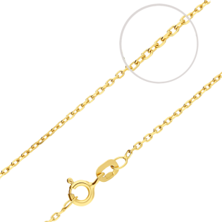 Łańcuszek złoty anker próba 585