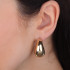 Kolczyki złote beczułka viralowa