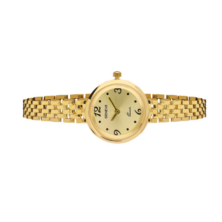 Złoty Zegarek Damski z Okrągłą Tarczą - JubilerSezam.pl