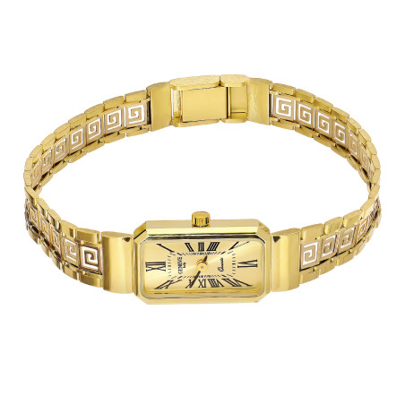 Złoty Zegarek Damski Prostokątna Tarcza - JubilerSezam.pl