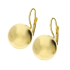 Kolczyki złote kulki gładkie