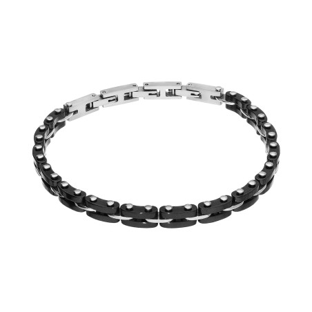 Bransoleta męska stalowa płotek