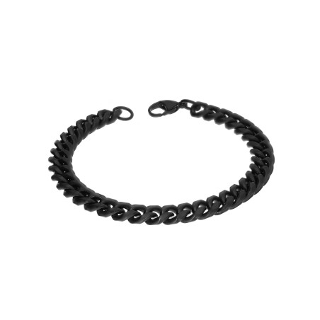 Męska Bransoleta Stalowa Pancer Czarna - JubilerSezam.pl