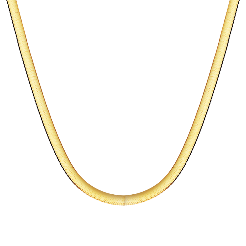 Łańcuszek pozłacany taśma