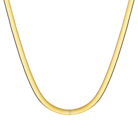 Łańcuszek pozłacany taśma