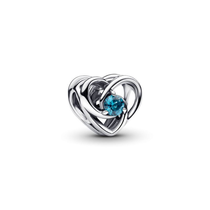 Charms Ażurowe serce z kamieniami 793744C01